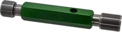 GF Gage - 7/8-20, Class 2B, Double End Plug Thread Go/No Go Gage - Hardened Tool Steel, Size 4 Handle Included - Eagle Tool & Supply