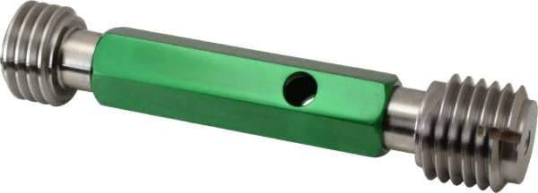 GF Gage - 1-3/8 - 6, Class 2B, Double End Plug Thread Go/No Go Gage - Hardened Tool Steel, Size 5 Handle Included - Eagle Tool & Supply