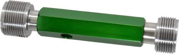 GF Gage - 1-3/8 - 12, Class 2B, Double End Plug Thread Go/No Go Gage - Hardened Tool Steel, Size 5 Handle Included - Eagle Tool & Supply