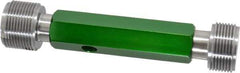 GF Gage - 1-3/8 - 12, Class 2B, Double End Plug Thread Go/No Go Gage - Hardened Tool Steel, Size 5 Handle Included - Eagle Tool & Supply