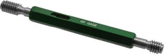 GF Gage - 5/16-18, Class 3B, Double End Plug Thread Go/No Go Gage - Hardened Tool Steel, Size 1 Handle Included - Eagle Tool & Supply