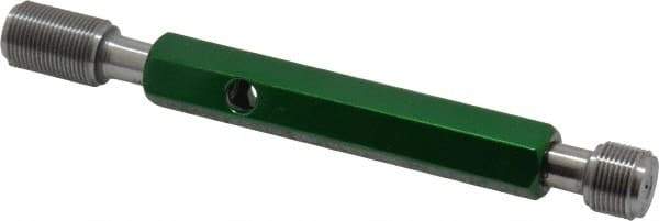GF Gage - 1/2-28, Class 3B, Double End Plug Thread Go/No Go Gage - Hardened Tool Steel, Size 2 Handle Included - Eagle Tool & Supply