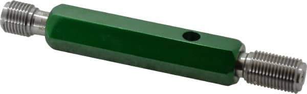 GF Gage - 9/16-18, Class 3B, Double End Plug Thread Go/No Go Gage - Hardened Tool Steel, Size 3 Handle Included - Eagle Tool & Supply