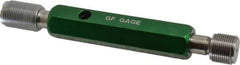 GF Gage - 5/8-24, Class 3B, Double End Plug Thread Go/No Go Gage - Hardened Tool Steel, Size 3 Handle Included - Eagle Tool & Supply