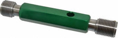 GF Gage - 7/8-14, Class 3B, Double End Plug Thread Go/No Go Gage - Hardened Tool Steel, Size 4 Handle Included - Eagle Tool & Supply