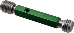 GF Gage - 1-8, Class 3B, Double End Plug Thread Go/No Go Gage - Hardened Tool Steel, Size 4 Handle Included - Eagle Tool & Supply