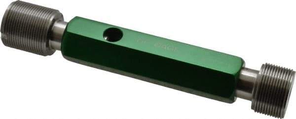 GF Gage - 1-20, Class 3B, Double End Plug Thread Go/No Go Gage - Hardened Tool Steel, Size 4 Handle Included - Eagle Tool & Supply