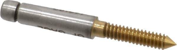 GF Gage - #4-40, Class 2B, 3B, Single End Plug Thread Go Gage - High Speed Steel, Size 00 Handle Not Included - Eagle Tool & Supply