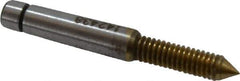 GF Gage - #5-40, Class 2B, 3B, Single End Plug Thread Go Gage - High Speed Steel, Size 00 Handle Not Included - Eagle Tool & Supply