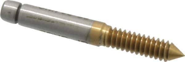 GF Gage - #6-32, Class 2B, 3B, Single End Plug Thread Go Gage - High Speed Steel, Size 00 Handle Not Included - Eagle Tool & Supply