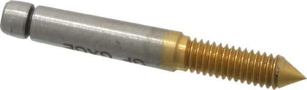GF Gage - #6-40, Class 2B, 3B, Single End Plug Thread Go Gage - High Speed Steel, Size 00 Handle Not Included - Eagle Tool & Supply