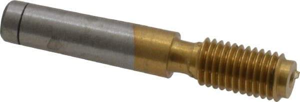 GF Gage - 1/4-28, Class 2B, 3B, Single End Plug Thread Go Gage - High Speed Steel, Size 1 Handle Not Included - Eagle Tool & Supply