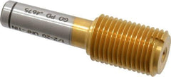GF Gage - 1/2-20, Class 2B, 3B, Single End Plug Thread Go Gage - High Speed Steel, Size 2 Handle Not Included - Eagle Tool & Supply