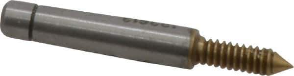 GF Gage - #4-40, Class 2B, Single End Plug Thread No Go Gage - High Speed Steel, Size 00 Handle Not Included - Eagle Tool & Supply