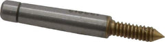 GF Gage - #4-40, Class 2B, Single End Plug Thread No Go Gage - High Speed Steel, Size 00 Handle Not Included - Eagle Tool & Supply