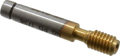 GF Gage - #10-32, Class 2B, Single End Plug Thread No Go Gage - High Speed Steel, Size 0 Handle Not Included - Eagle Tool & Supply