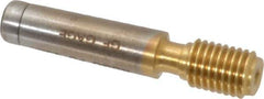 GF Gage - 1/4-28, Class 2B, Single End Plug Thread No Go Gage - High Speed Steel, Size 1 Handle Not Included - Eagle Tool & Supply