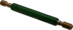 GF Gage - 5/16-24, Class 2B, Double End Plug Thread Go/No Go Gage - High Speed Steel, Size 1 Handle Included - Eagle Tool & Supply