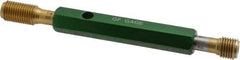 GF Gage - 7/16-20, Class 2B, Double End Plug Thread Go/No Go Gage - High Speed Steel, Size 2 Handle Included - Eagle Tool & Supply