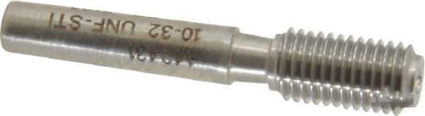 GF Gage - 10-32 Thread, Steel, Screw Thread Insert (STI) Class 2B/3B, Plug Thread Insert Go Gage - Single End without Handle - Eagle Tool & Supply