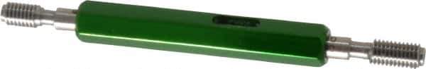 GF Gage - 8-32 Thread, Steel, Screw Thread Insert (STI) Class 2B, Plug Thread Insert Go/No Go Gage - Double End with Handle - Eagle Tool & Supply