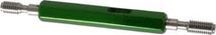 GF Gage - 8-32 Thread, Steel, Screw Thread Insert (STI) Class 2B, Plug Thread Insert Go/No Go Gage - Double End with Handle - Eagle Tool & Supply