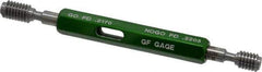 GF Gage - 10-24 Thread, Steel, Screw Thread Insert (STI) Class 2B, Plug Thread Insert Go/No Go Gage - Double End with Handle - Eagle Tool & Supply