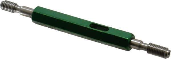 GF Gage - 8-32 Thread, Steel, Screw Thread Insert (STI) Class 3B, Plug Thread Insert Go/No Go Gage - Double End with Handle - Eagle Tool & Supply