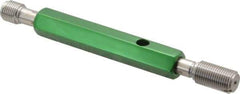 GF Gage - 3/8-24 Thread, Steel, Screw Thread Insert (STI) Class 3B, Plug Thread Insert Go/No Go Gage - Double End with Handle, Handle Size 2 - Eagle Tool & Supply