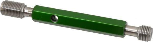 GF Gage - 7/16-20 Thread, Steel, Screw Thread Insert (STI) Class 3B, Plug Thread Insert Go/No Go Gage - Double End with Handle, Handle Size 2 - Eagle Tool & Supply