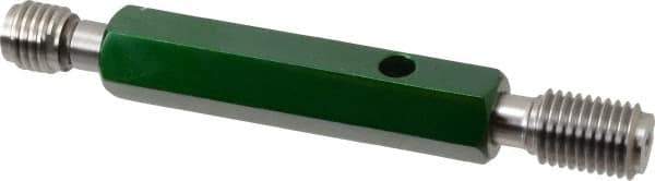 GF Gage - 1/2-13 Thread, Steel, Screw Thread Insert (STI) Class 3B, Plug Thread Insert Go/No Go Gage - Double End with Handle, Handle Size 2 - Eagle Tool & Supply