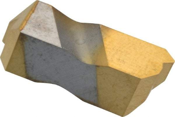 Kennametal - NTC3 Grade KC730, External UN Threading Insert - 20 TPI Ext Pitch, Right Hand Insert, TiN Finish, Carbide - Eagle Tool & Supply