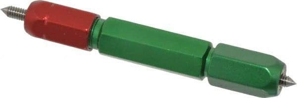 GF Gage - #5-40, Class 2B, Double End Plug Thread Go/No Go Gage - Steel, Size 2W Handle Included - Eagle Tool & Supply