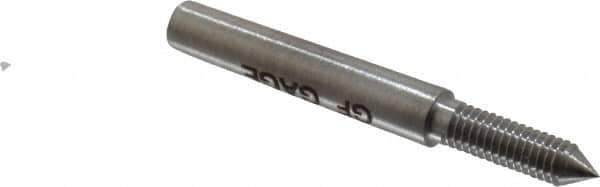 GF Gage - M2.5x0.45, Class 6H, Single End Plug Thread Go Gage - Hardened Tool Steel, Size 000 Handle Not Included - Eagle Tool & Supply