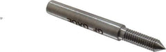 GF Gage - M2.5x0.45, Class 6H, Single End Plug Thread Go Gage - Hardened Tool Steel, Size 000 Handle Not Included - Eagle Tool & Supply
