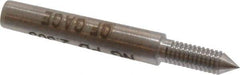 GF Gage - M2.5x0.45, Class 6H, Single End Plug Thread No Go Gage - Hardened Tool Steel, Size 000 Handle Not Included - Eagle Tool & Supply