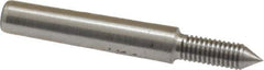 GF Gage - M3x0.50, Class 6H, Single End Plug Thread No Go Gage - Hardened Tool Steel, Size 00 Handle Not Included - Eagle Tool & Supply