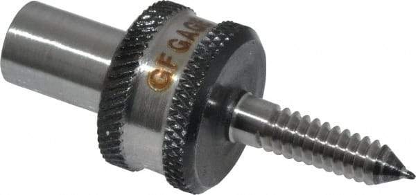 GF Gage - No.6-32 UNC, 1/4 Inch Thread, Tapped Hole Location Gage - 5/16 Inch Head Diameter - Eagle Tool & Supply