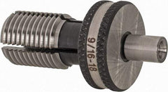 GF Gage - 9/16-18 UNF, 3/8 Inch Thread, Tapped Hole Location Gage - 7/8 Inch Head Diameter - Eagle Tool & Supply