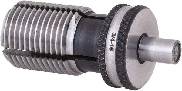 GF Gage - 3/4-16 UNF, 1/2 Inch Thread, Tapped Hole Location Gage - 1 Inch Head Diameter - Eagle Tool & Supply