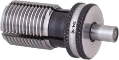 GF Gage - 3/4-16 UNF, 1/2 Inch Thread, Tapped Hole Location Gage - 1 Inch Head Diameter - Eagle Tool & Supply