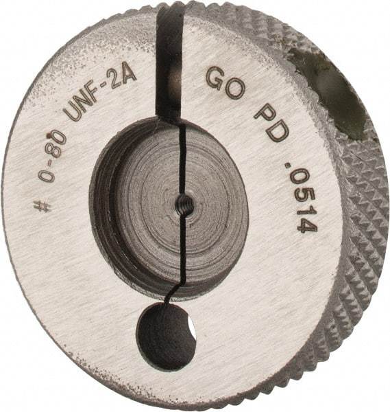 GF Gage - 0-80 Go Single Ring Thread Gage - Class 2A - Eagle Tool & Supply
