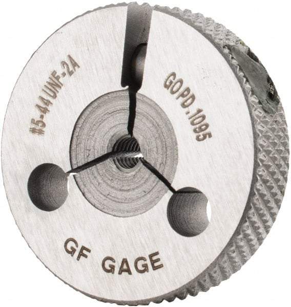 GF Gage - 5-44 Go Single Ring Thread Gage - Class 2A - Eagle Tool & Supply