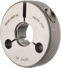 GF Gage - 3/4-20 Go Single Ring Thread Gage - Class 3A - Eagle Tool & Supply