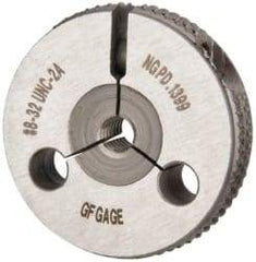 GF Gage - 8-32 No Go Single Ring Thread Gage - Class 2A - Eagle Tool & Supply
