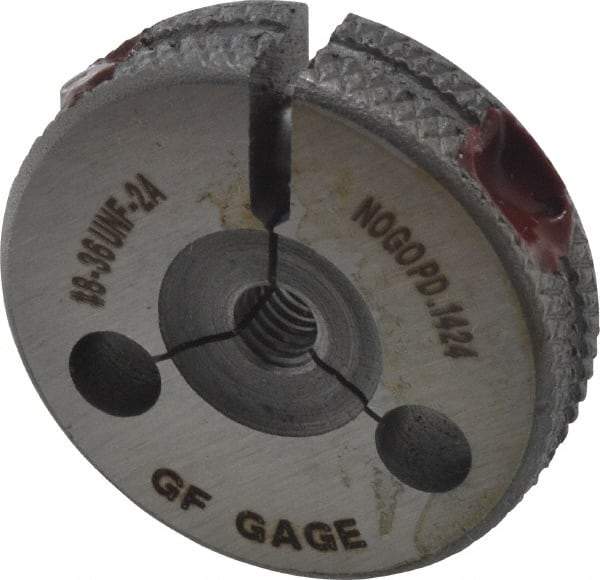 GF Gage - 8-36 No Go Single Ring Thread Gage - Class 2A - Eagle Tool & Supply