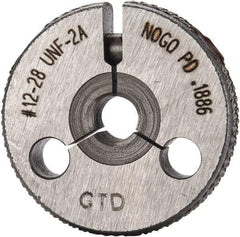 GF Gage - 12-28 No Go Single Ring Thread Gage - Class 2A - Eagle Tool & Supply