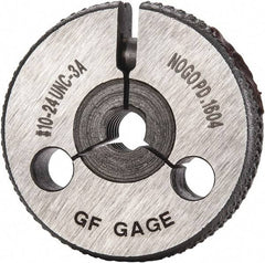 GF Gage - 10-24 No Go Single Ring Thread Gage - Class 3A - Eagle Tool & Supply