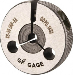 GF Gage - 8-36 Go/No Go Double Ring Thread Gage - Class 2A - Eagle Tool & Supply