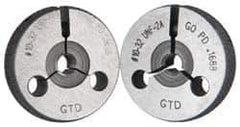 GF Gage - 10-32 Go/No Go Double Ring Thread Gage - Class 2A - Eagle Tool & Supply